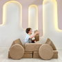 Atelier Del Sofa Puzzle - Camel Sofá cama de 2 plazas